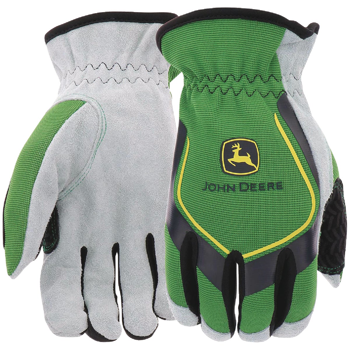 XL MEN JD GRN LTHR GLOVE