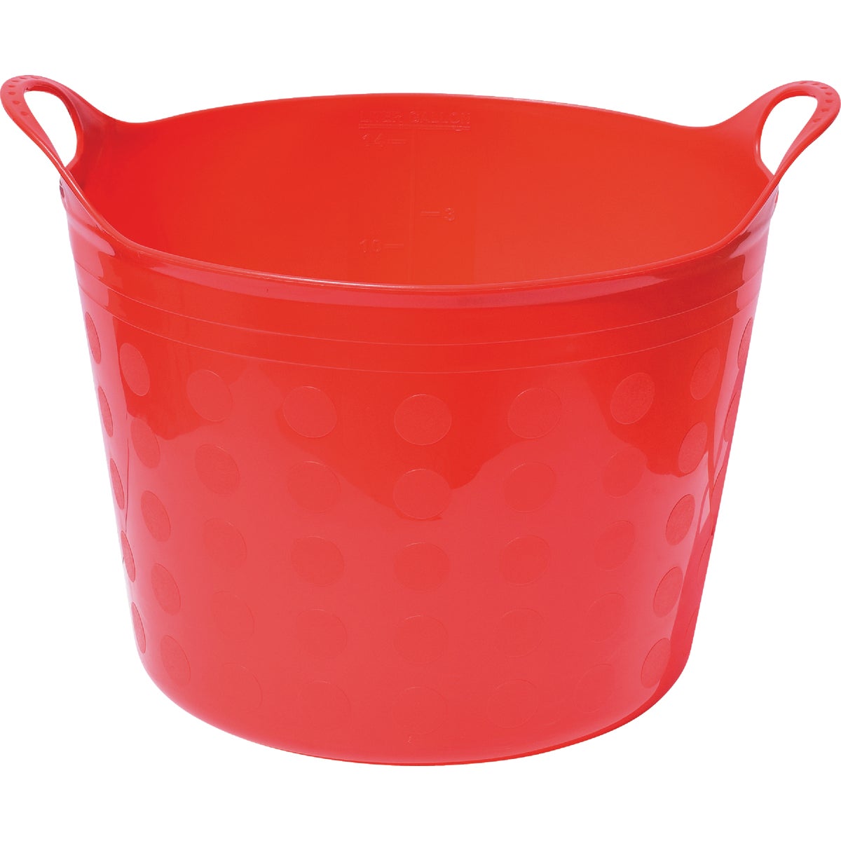 16GAL RED FLEX TUB