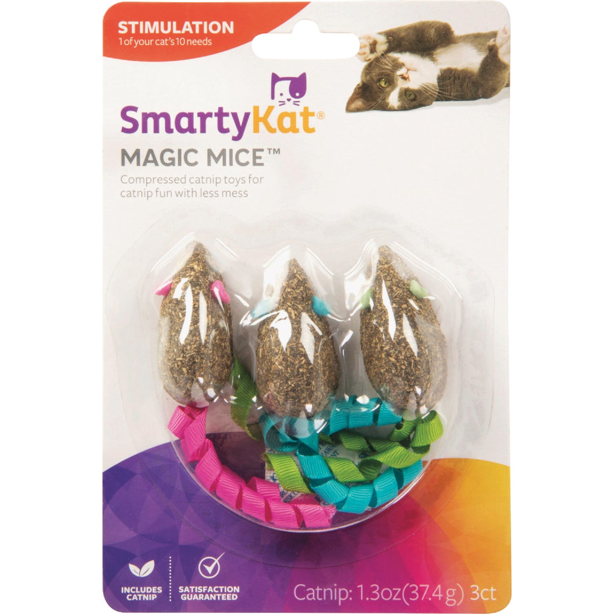 3CT MAGIC MICE CAT TOY