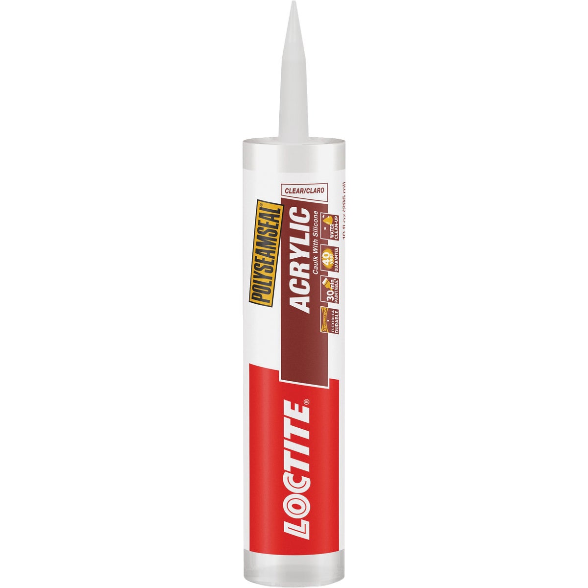 10OZ CLR ACRYLIC CAULK