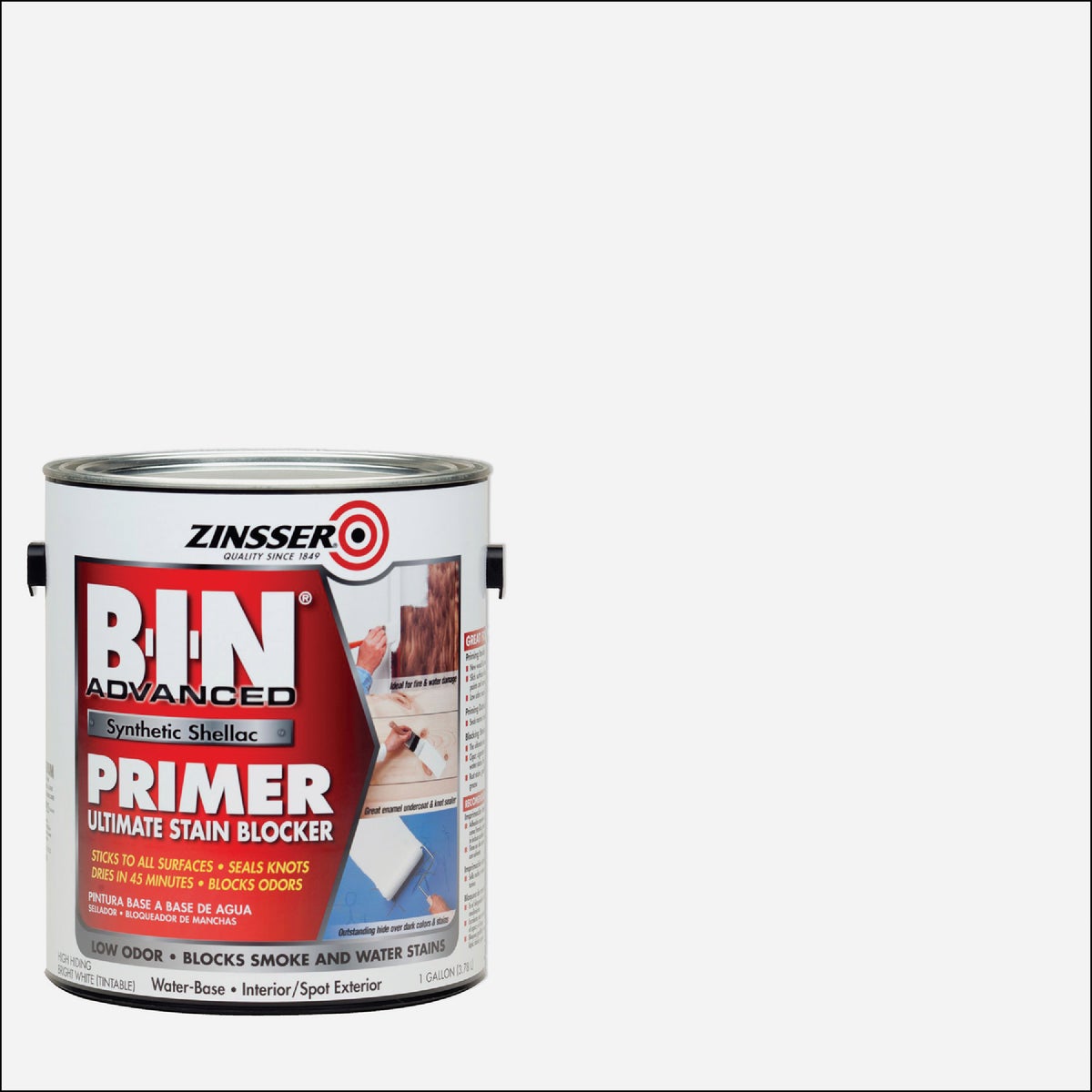 Zinsser B-I-N Advanced Interior Primer Ultimate Stain Blocker 770659