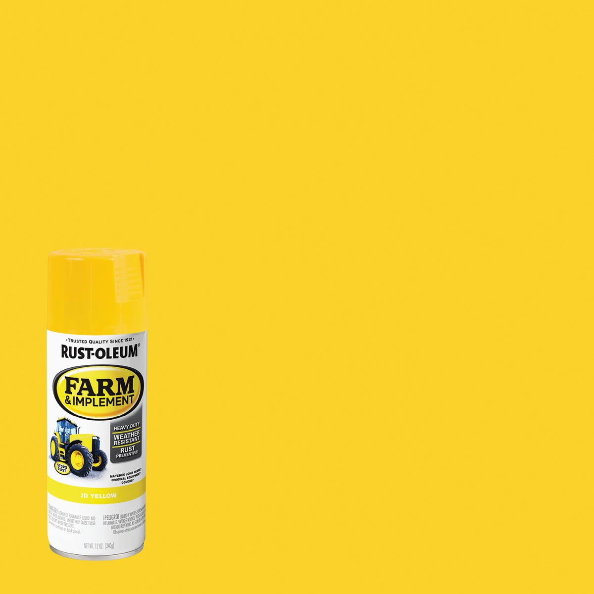 JD YELLOW SPRAY PAINT