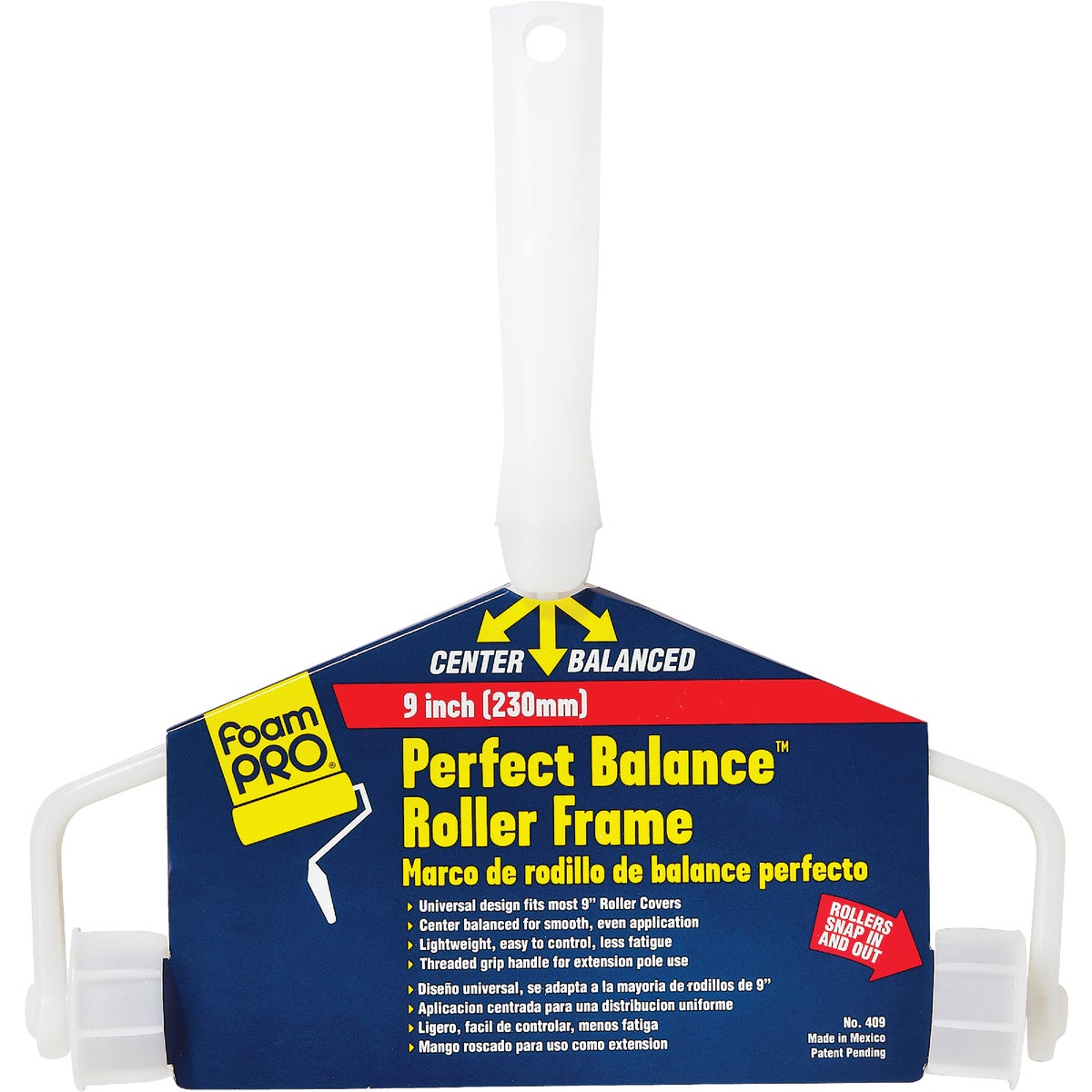 9" BALANCE ROLLER FRAME