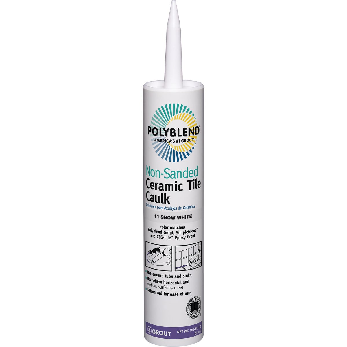 SNOW WHITE NS TILE CAULK