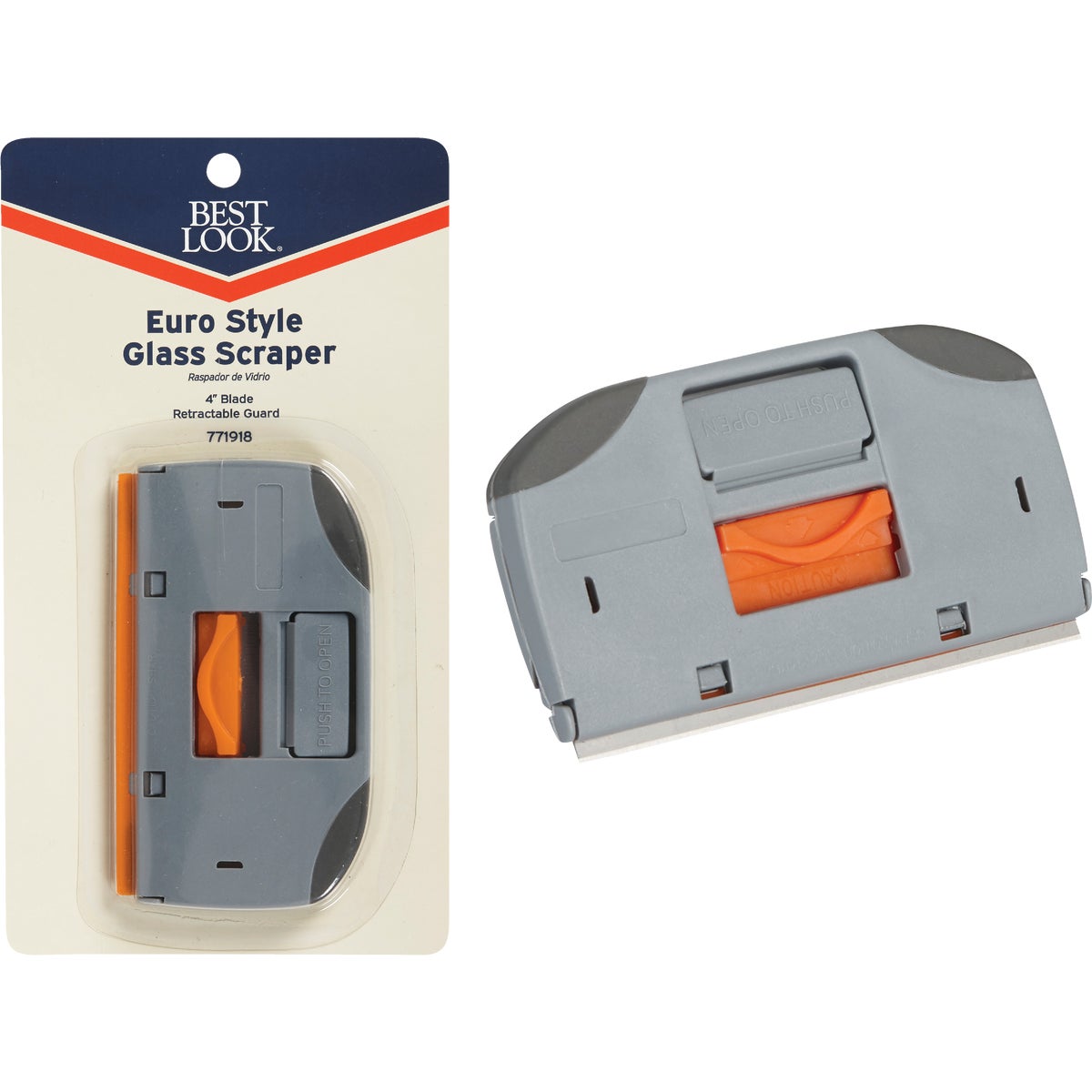 Best Look Euro-Style Glass & Tile Razor Scraper 771918