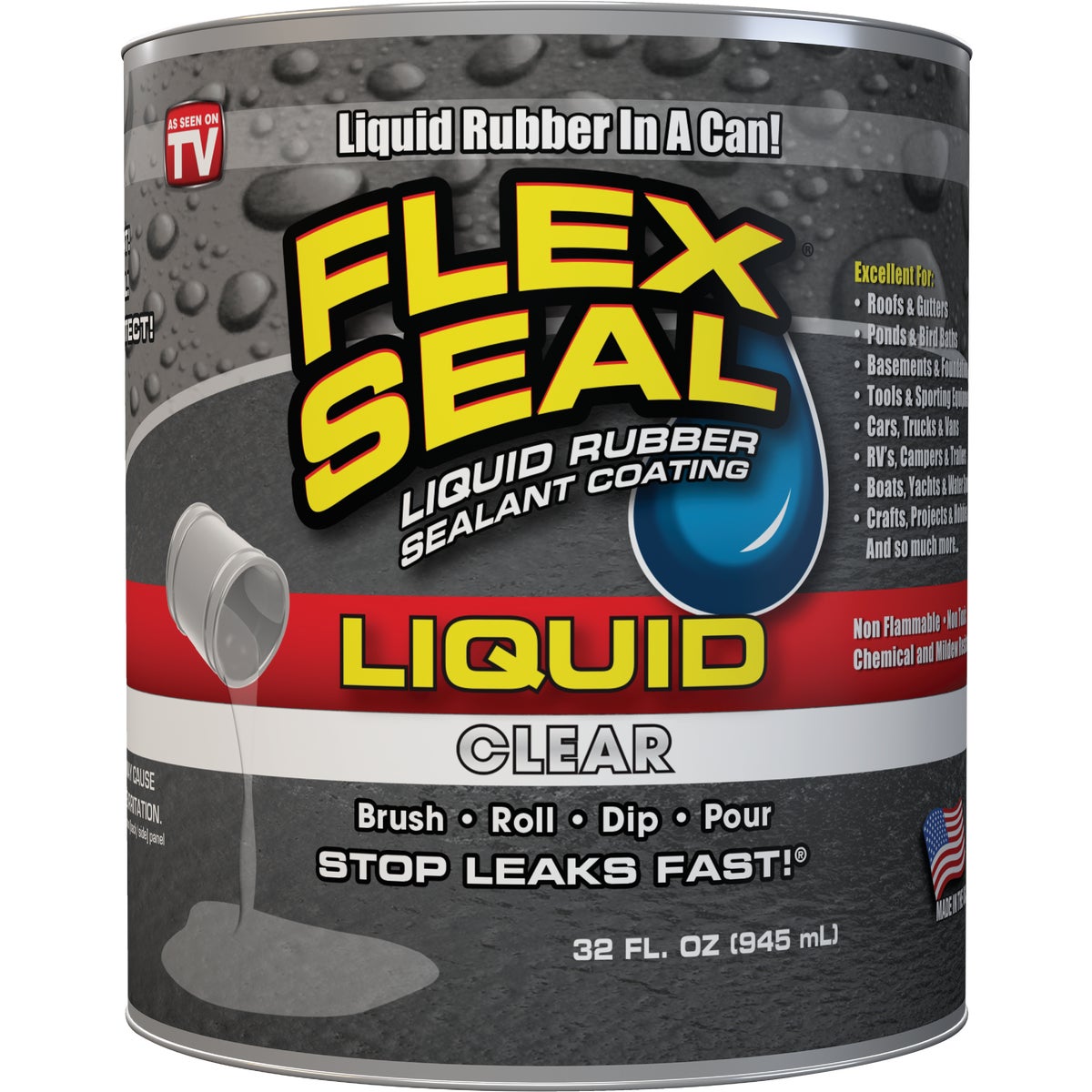 GAL CLR FLEX SEAL LIQUID