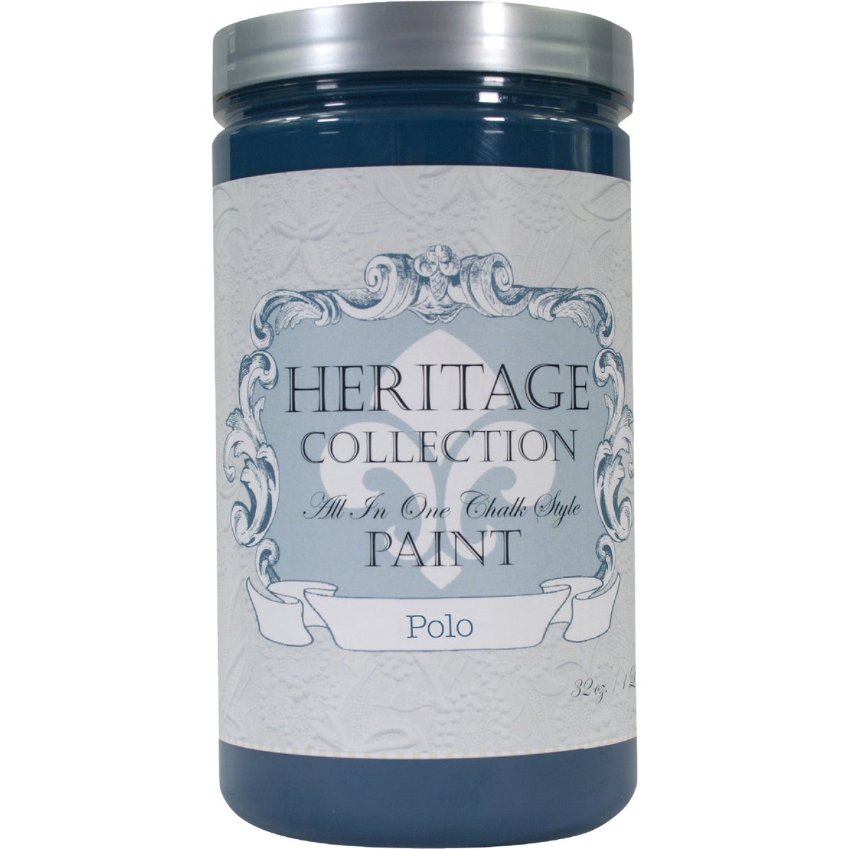 Heirloom Traditions Heritage Collection All-In-One Chalk Style Paint, Polo, 1 Qt.
