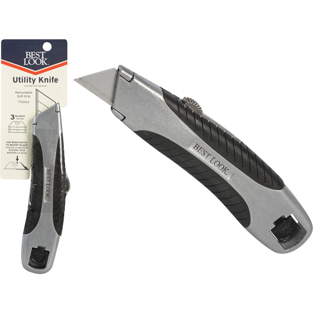 Best Look Retractable Utility Knife Scraper 772063