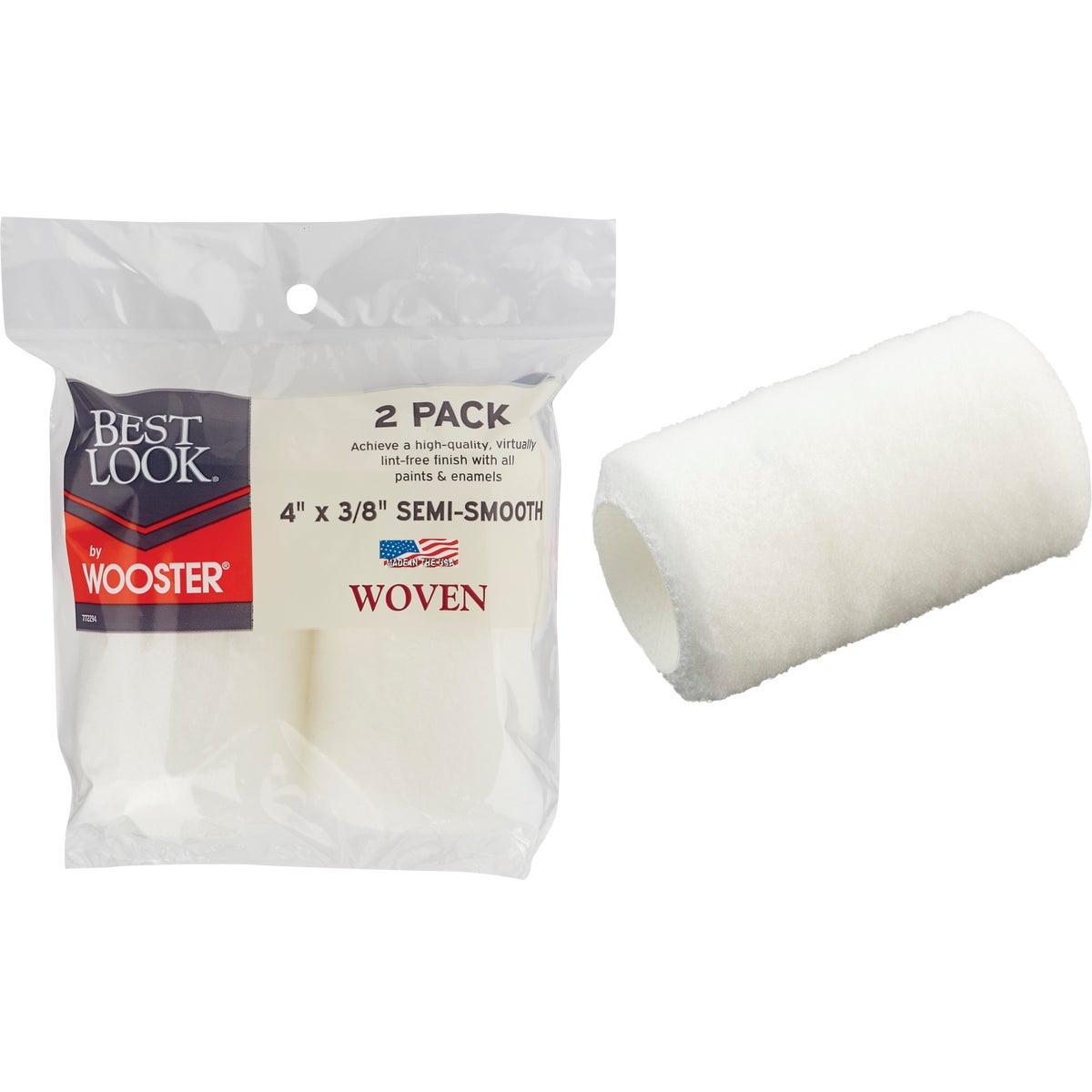 Best Look By Wooster Woven Fabric Roller Cover 772294