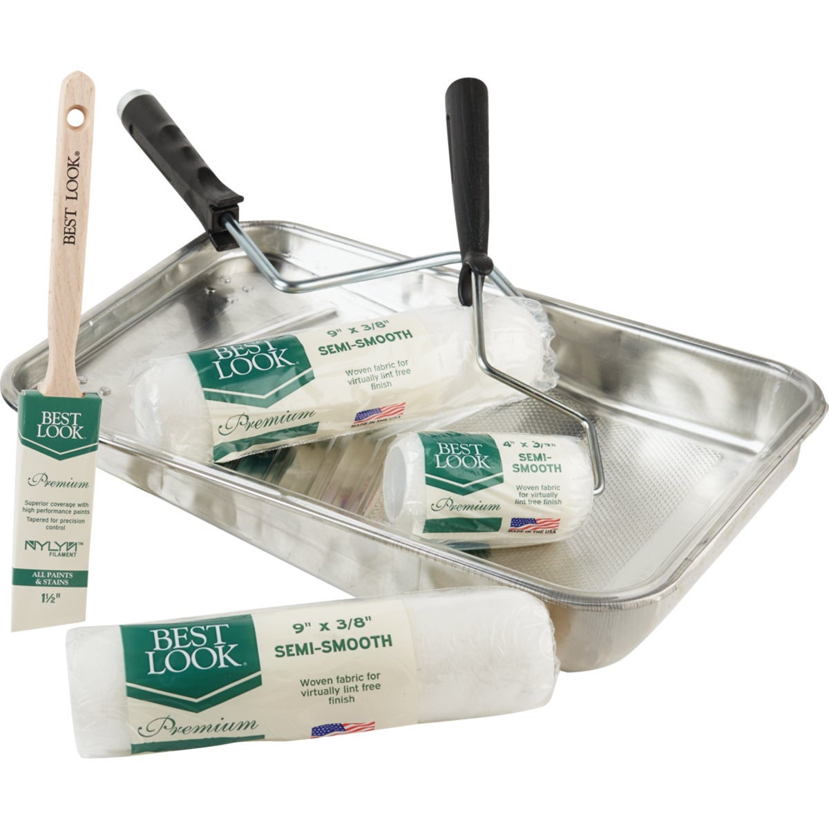 Best Look Premium 8-Piece Roller & Tray Set 772322