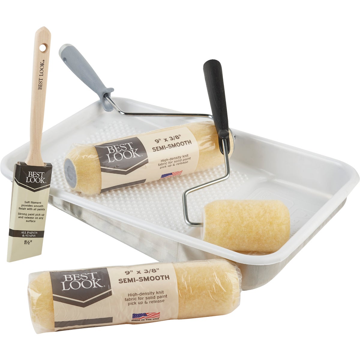 Best Look 7-Piece Roller & Tray Set 772325