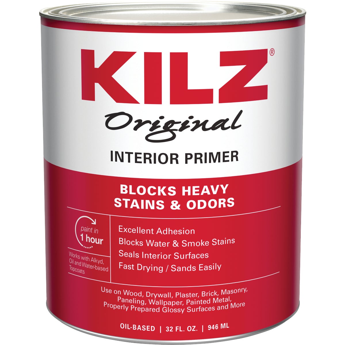 Kilz Original Interior Primer Sealer Stainblocker 773298