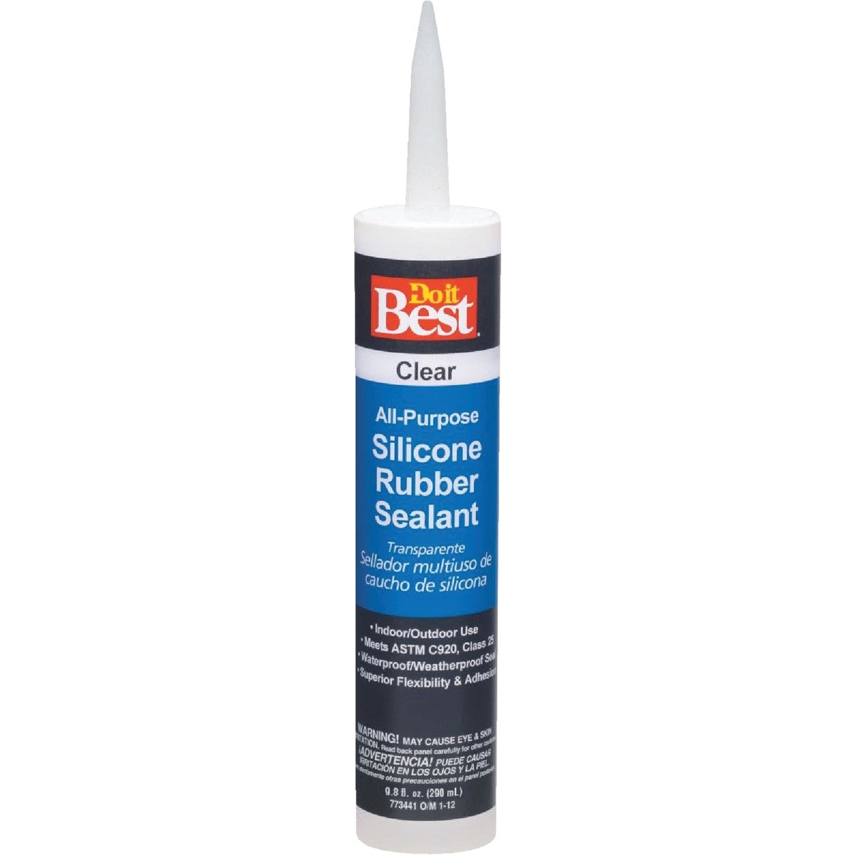 Do it Best 9.8 Oz. All-Purpose Silicone Sealant, Clear 773441