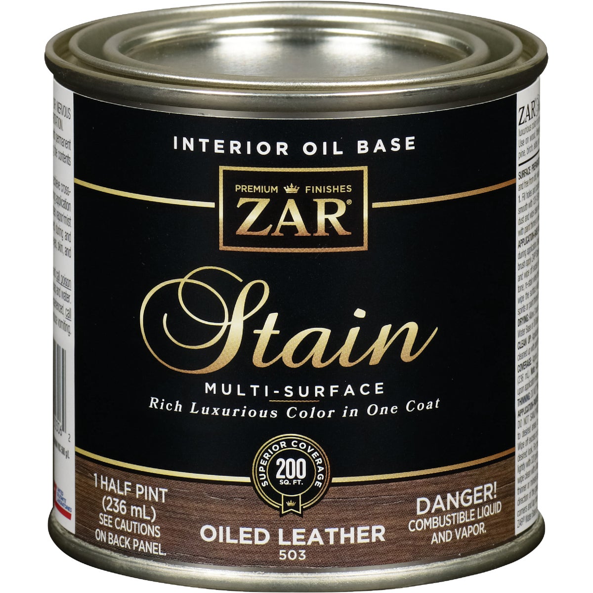 ZAR LEATHER WOOD STAIN