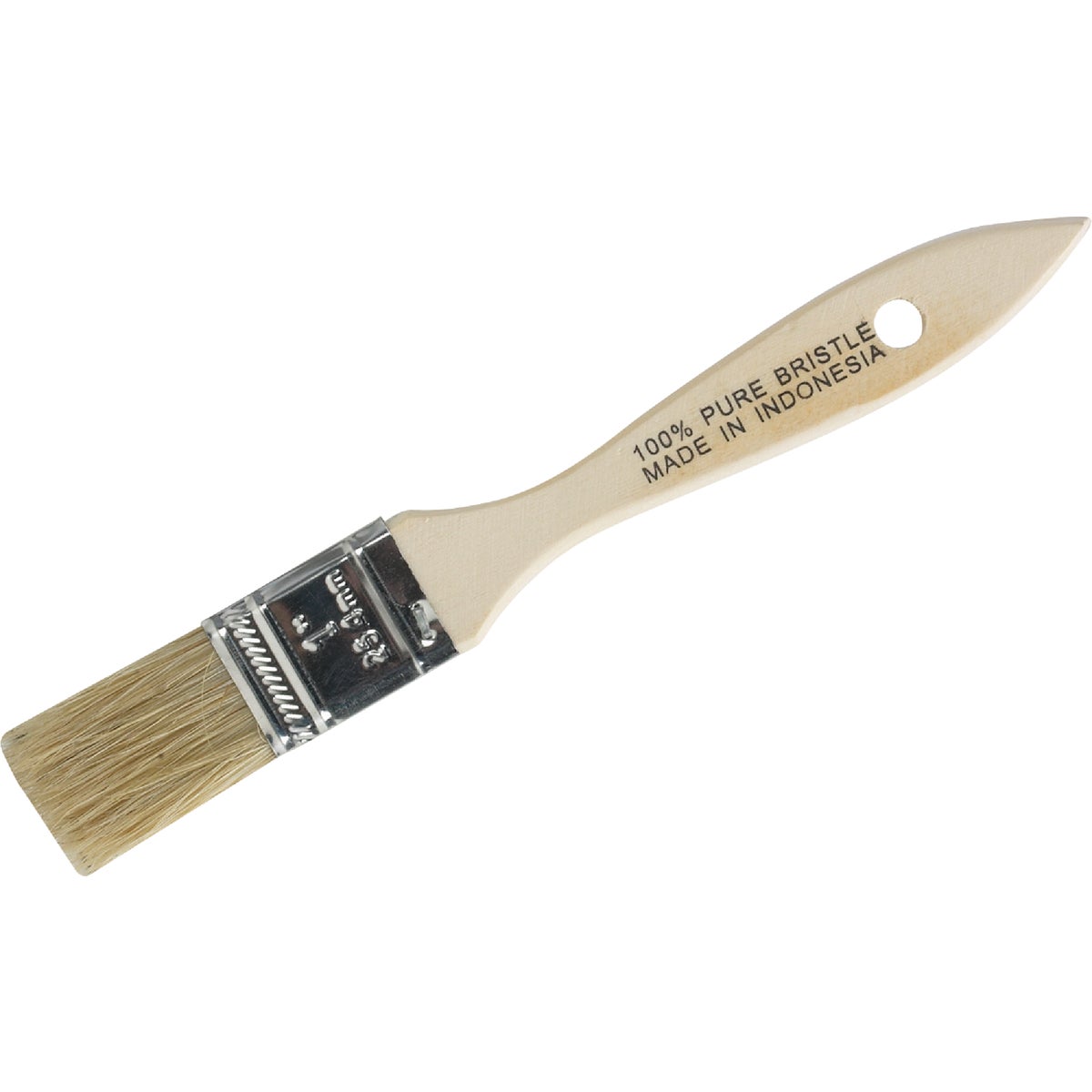 Natural White Hog Bristle Paint Brush 774291