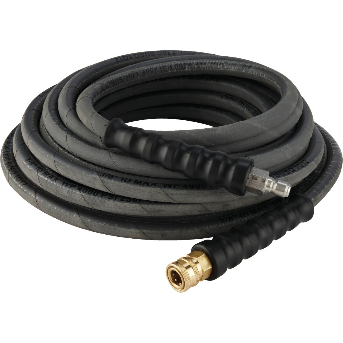 Mi-T-M 3/8 In. x 50 Ft. 4000 psi Heavy Duty Pressure Washer Hose