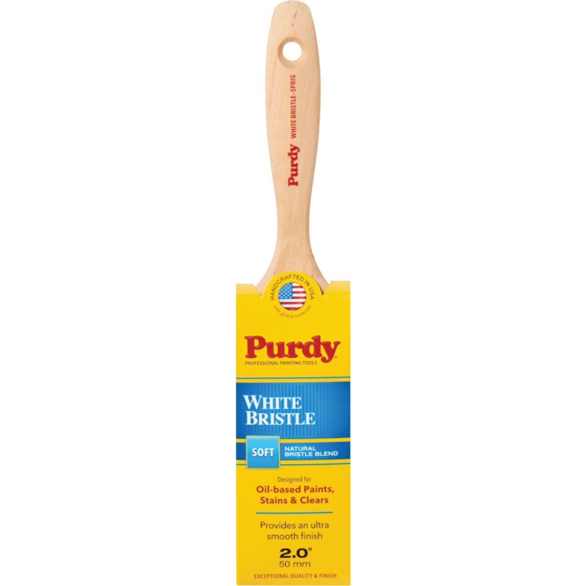 2" WHT BRSTL SPRIG BRUSH