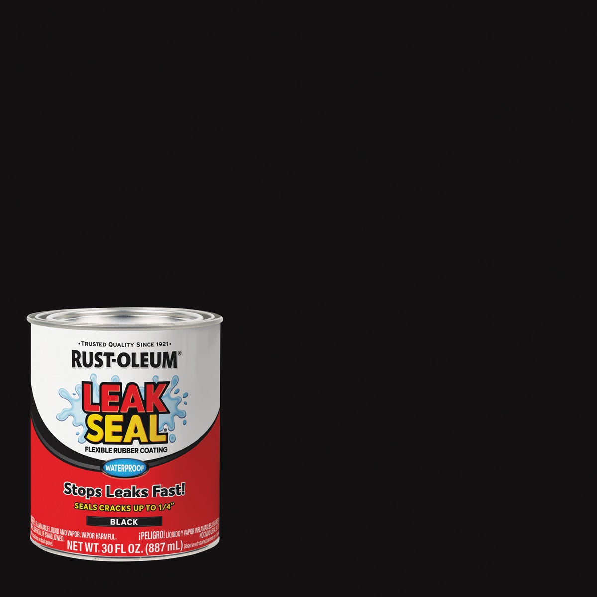 Rust-Oleum LeakSeal 30 Oz. Black Flexible Rubber Coating | Elitsac, Inc.