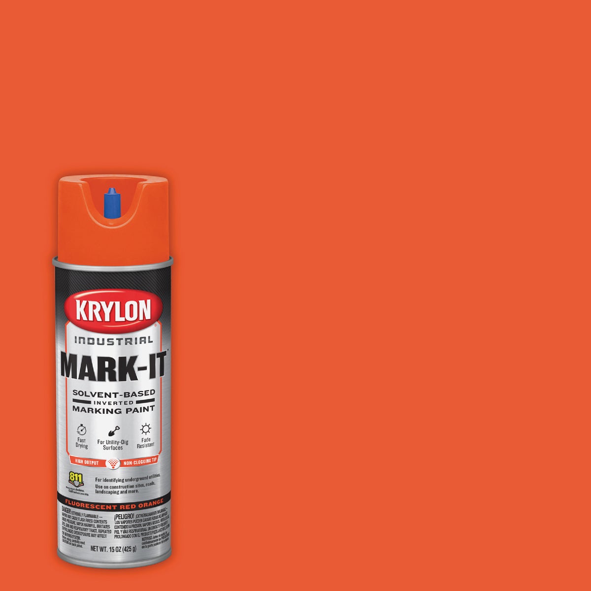 FL RD/ORNG MARKING PAINT