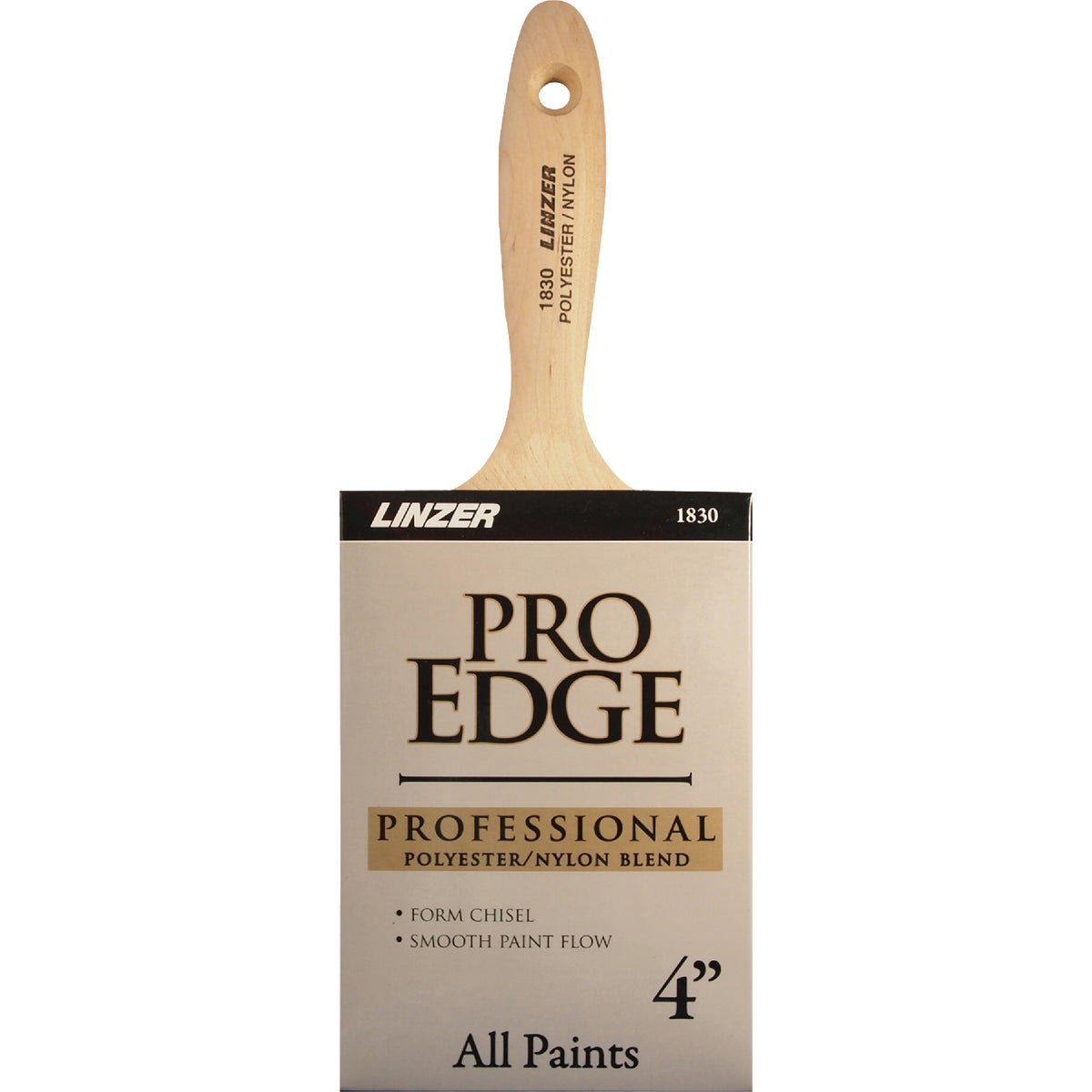 4" PRO EDGE FLAT BRUSH