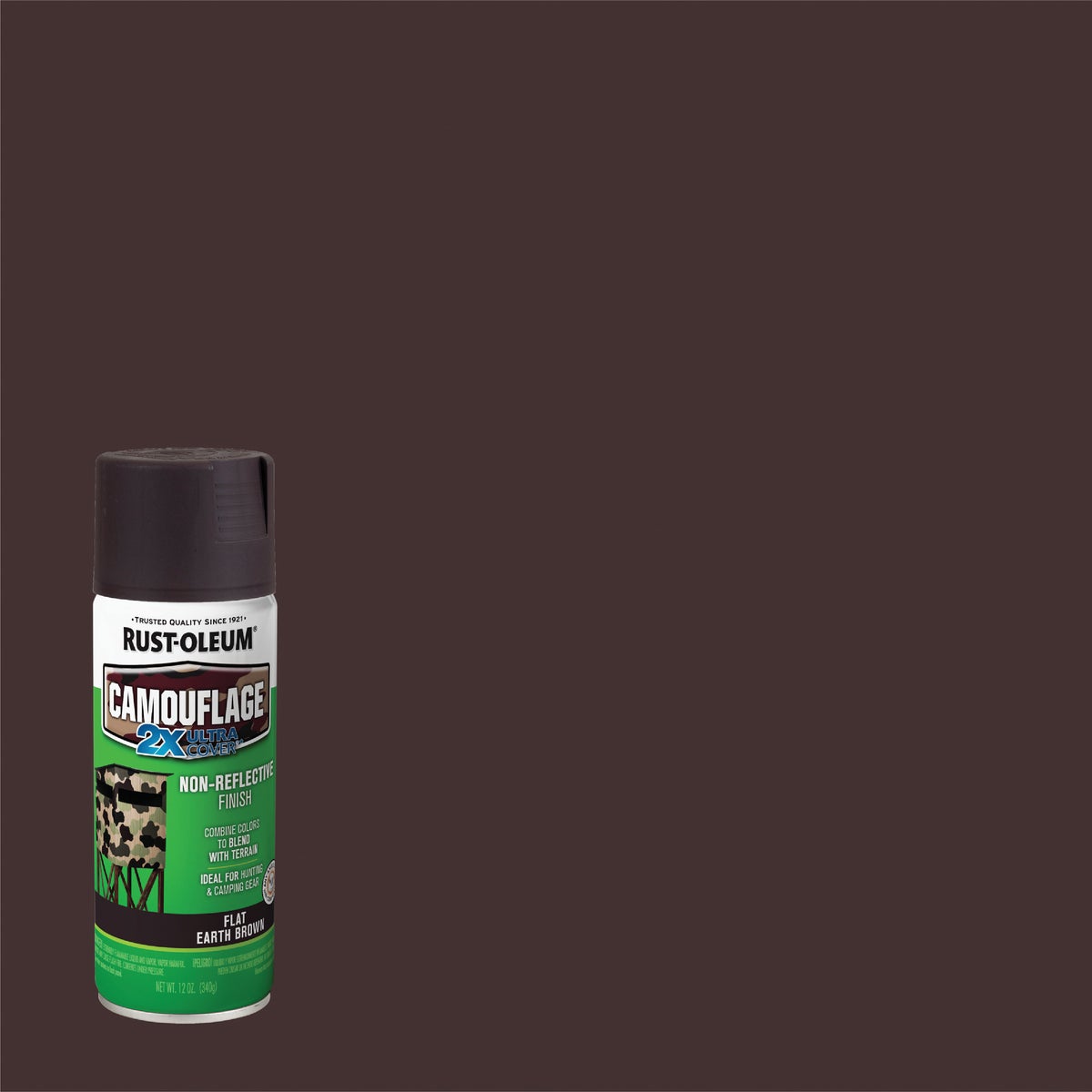 E BROWN CAMO SPRAY PAINT