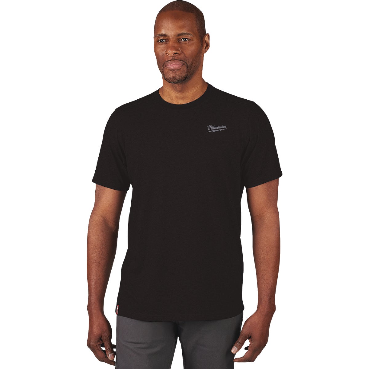 L BLK SS HYBRID SHIRT