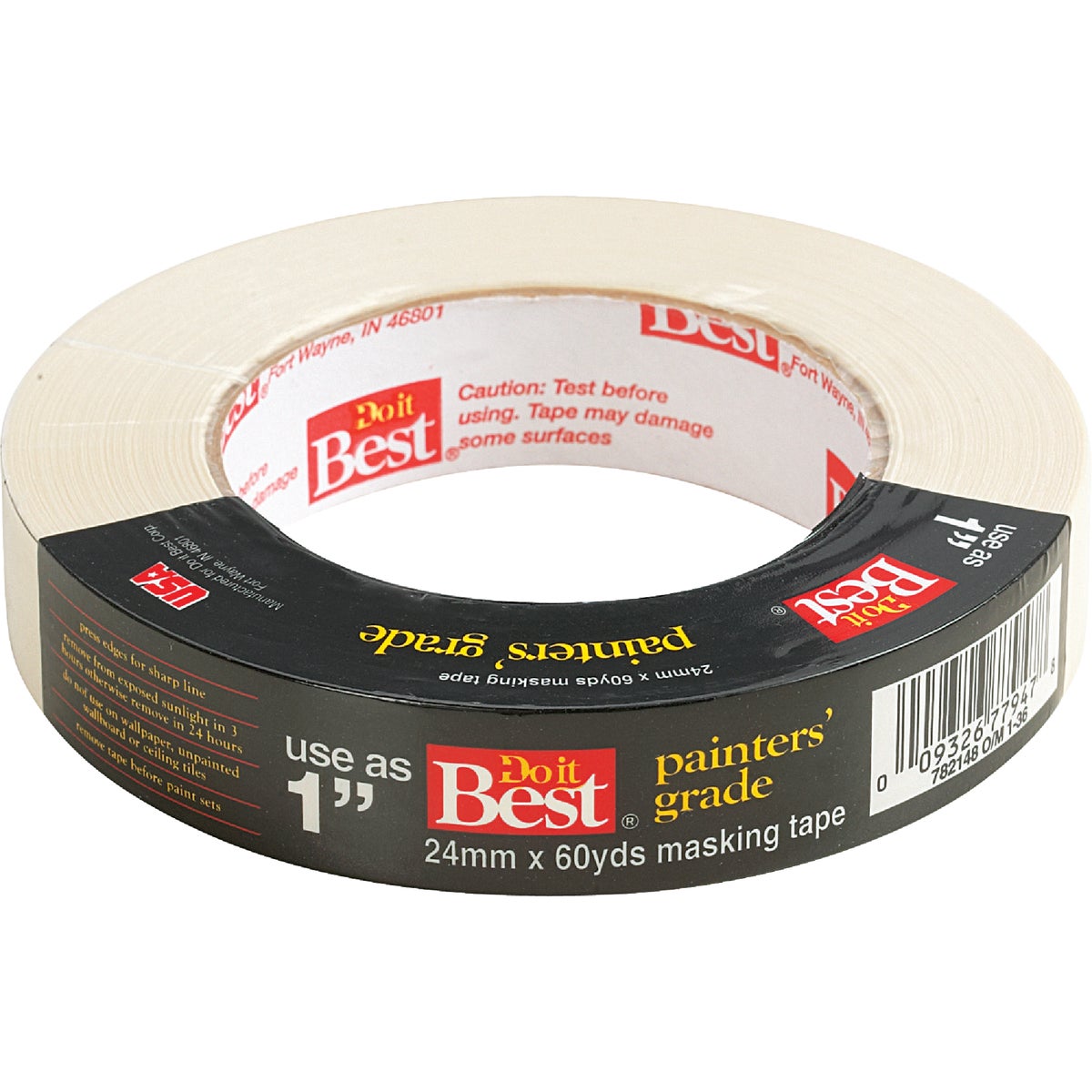 Do it Best 0.94 In. x 60 Yd. Painters Grade Masking Tape 782148