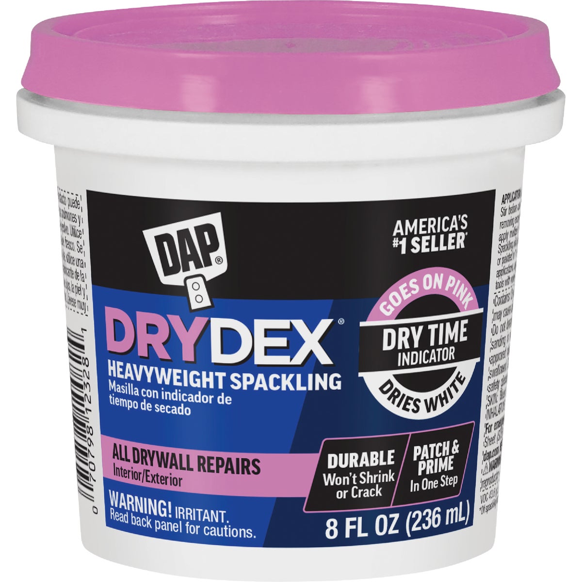 DAP Drydex 1/2 Pt. General Purpose Acrylic Spackling 784870