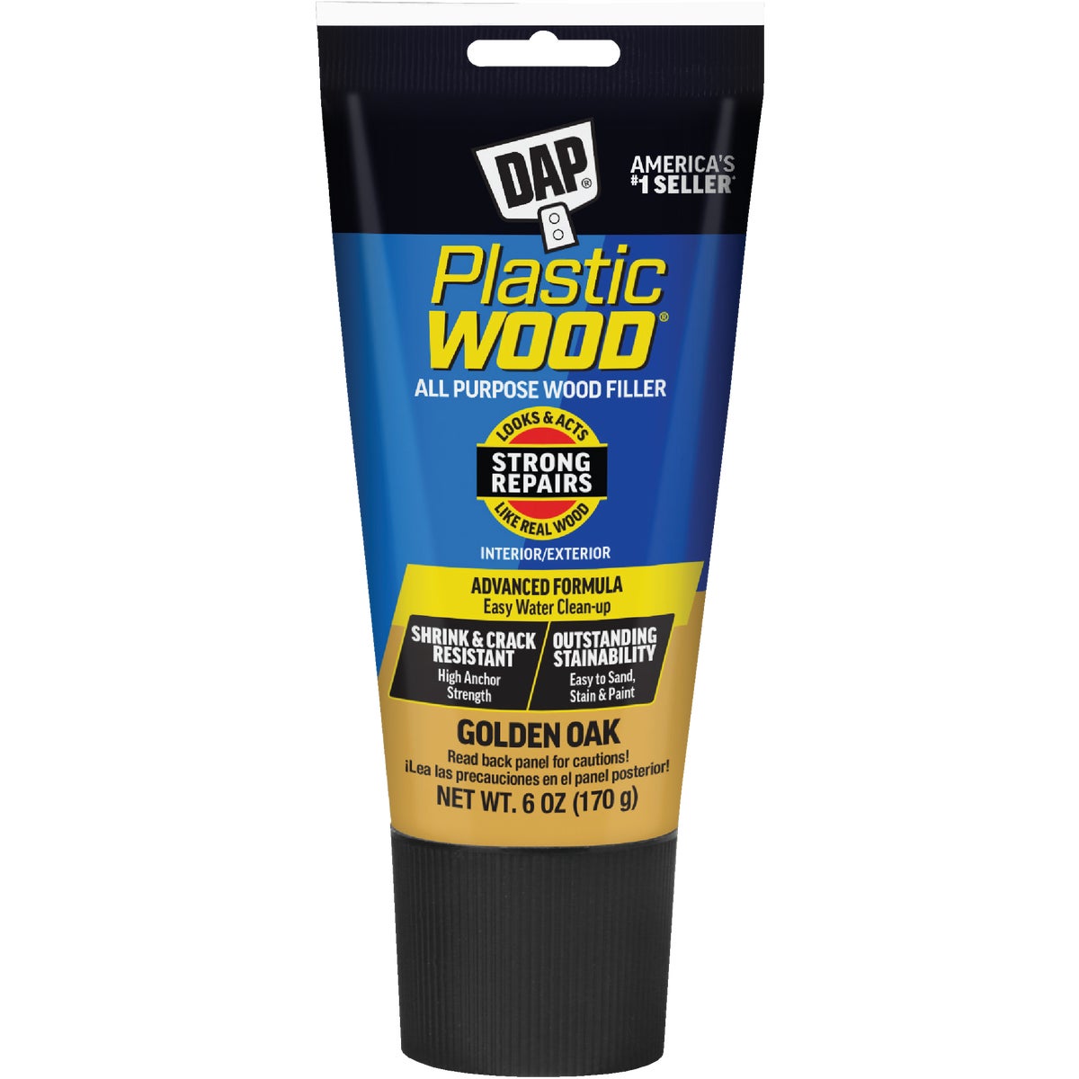 Dap Plastic Wood 6 Oz. Golden Oak All Purpose Wood Filler 786526