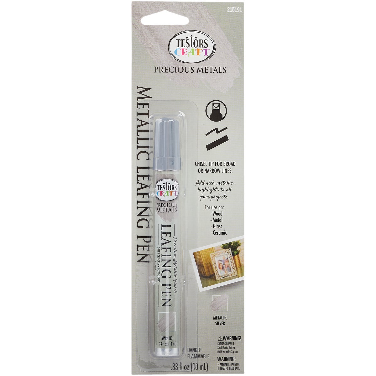 SILVER TESTORS PAINT PEN