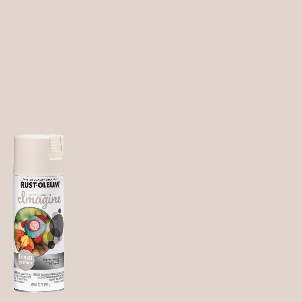 Rust-Oleum 12 Oz. Imagine Craft & Hobby Foam Primer Spray 790542