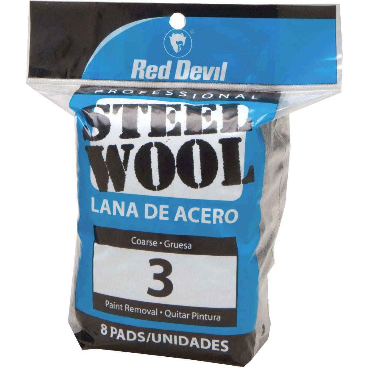 8PK #3 STEEL WOOL