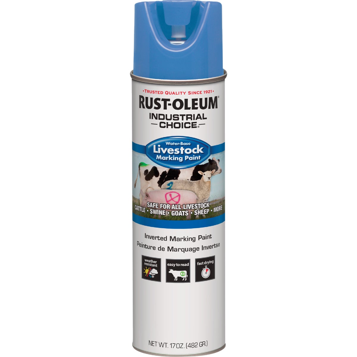 FLUOR BLU LIVESTCK PAINT