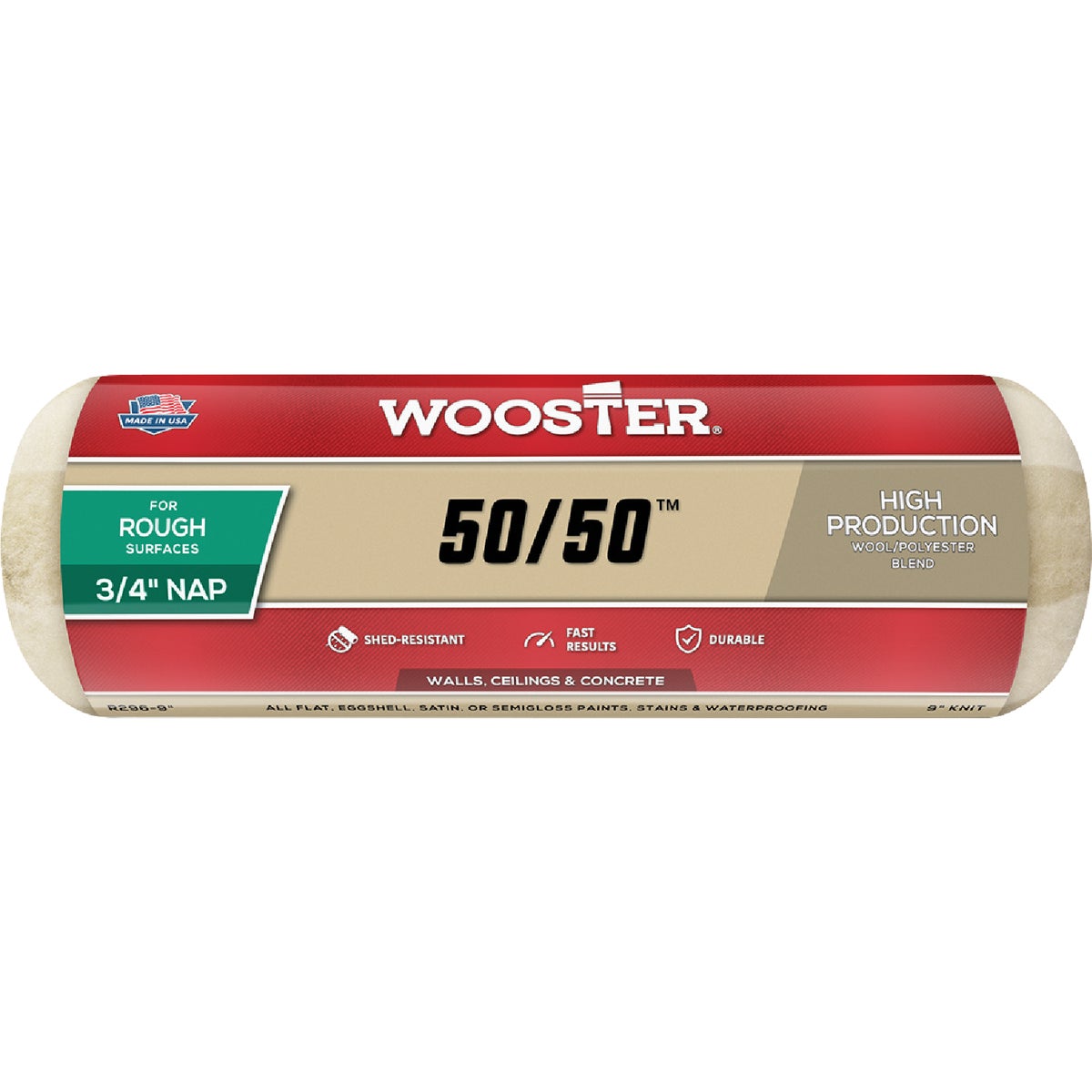 3/4" 50/50 ROLLER COVER