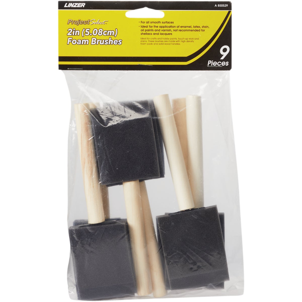 9PK FOAM BRUSH