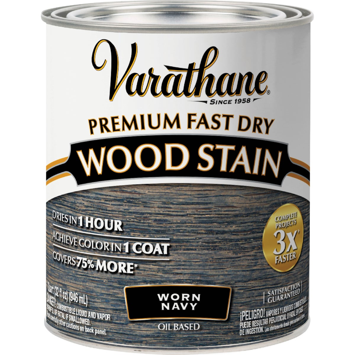 WORN NAVY WOOD STAIN