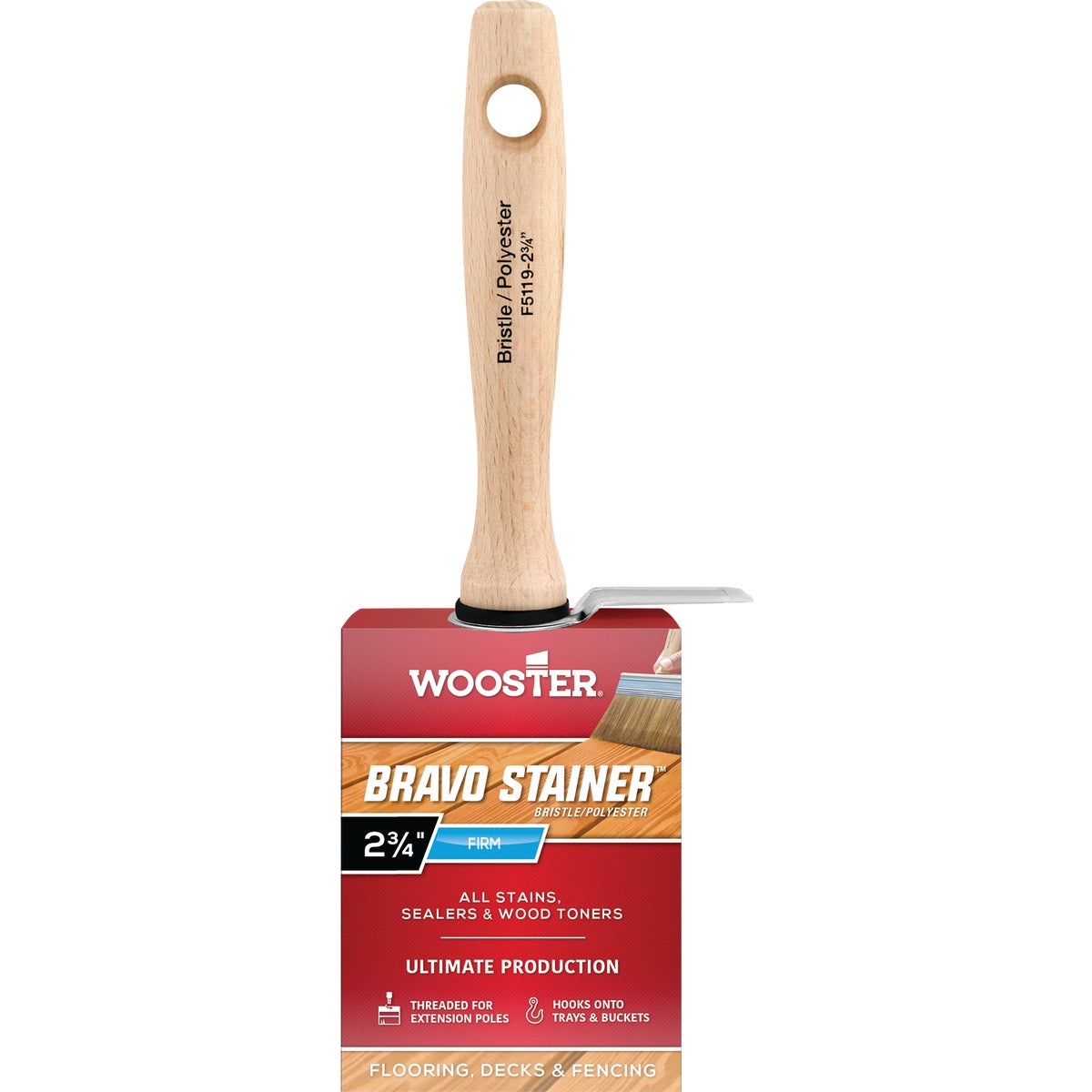 2-3/4" BRAVO STAIN BRUSH