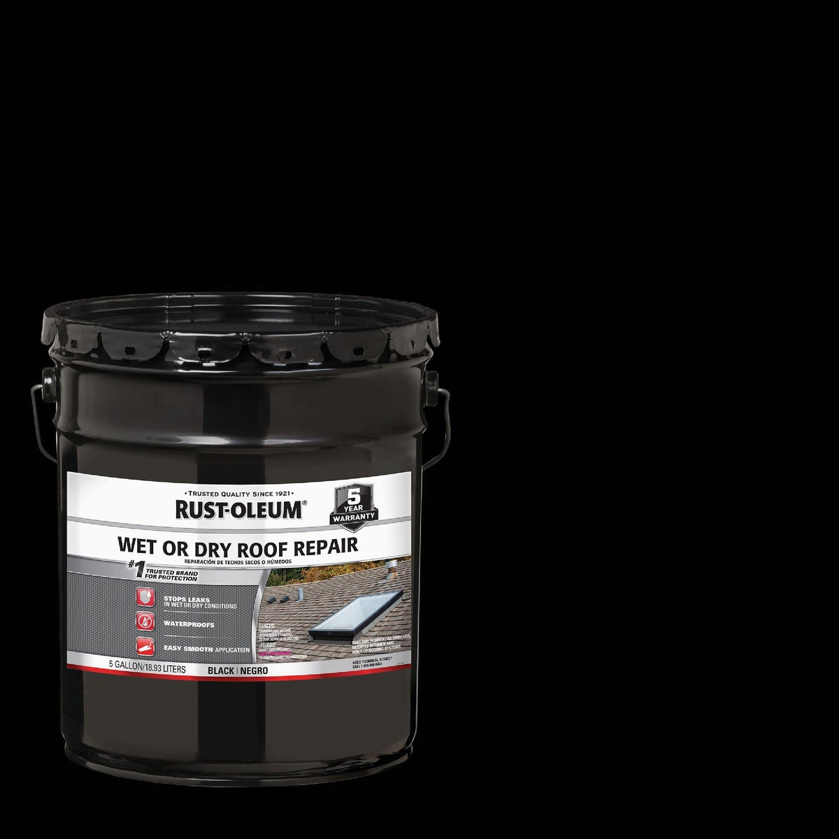 4.75GAL BLK ROOF CEMENT