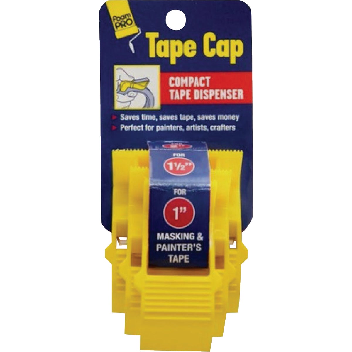 COMBO TAPE CAP DISPENSER