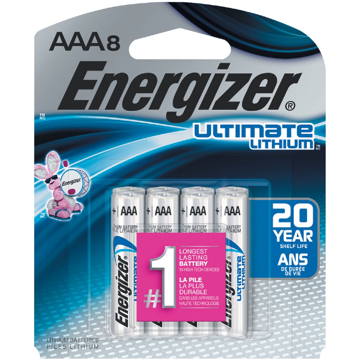 Energizer AAA Ultimate Lithium Battery 802058