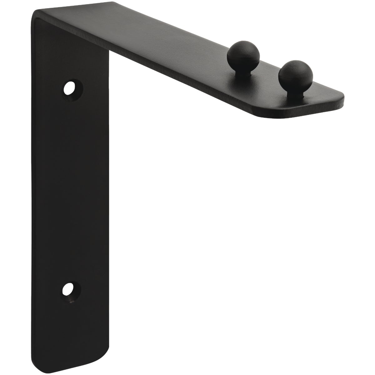 7" BLK WALL PLNT BRACKET