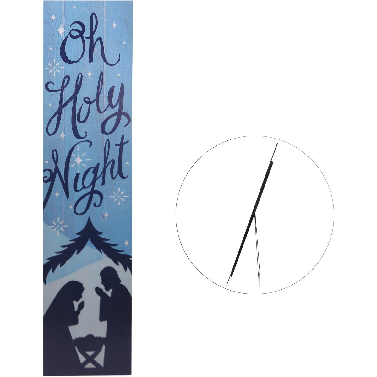 OH HOLY NIGHT PORCH SIGN