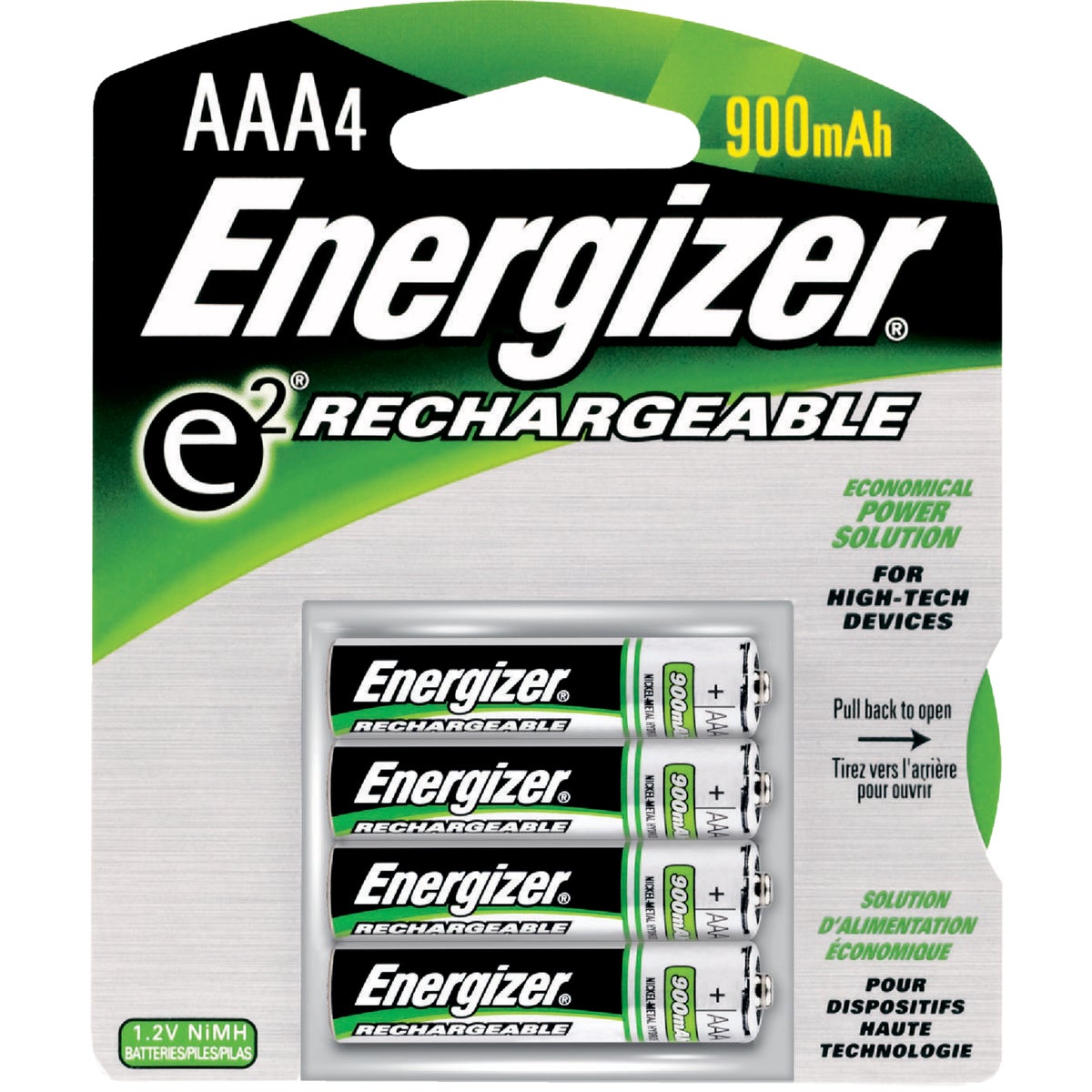 Energizer Recharge AAA Rechargeable Battery 807808
