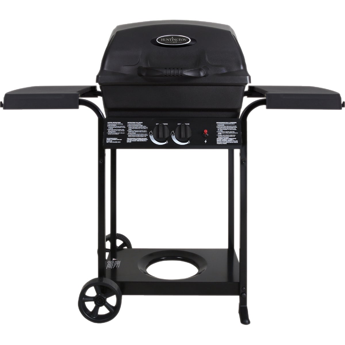 2BRN 25KBTU BLK LP GRILL