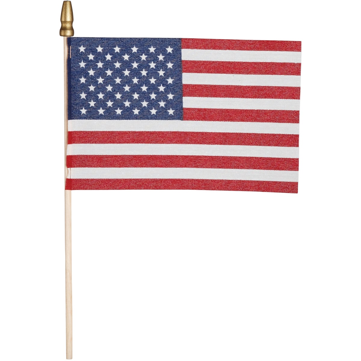 4X6 POLYCTN STICK FLAG