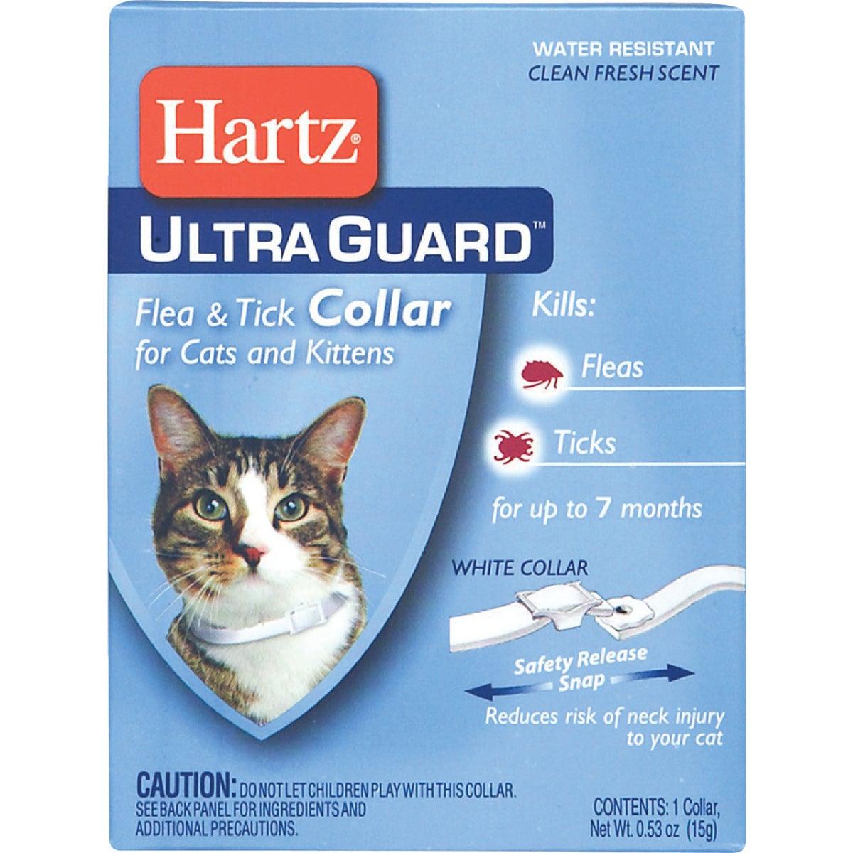 Hartz UltraGuard Flea & Tick Collar For Cats & Kittens 811653