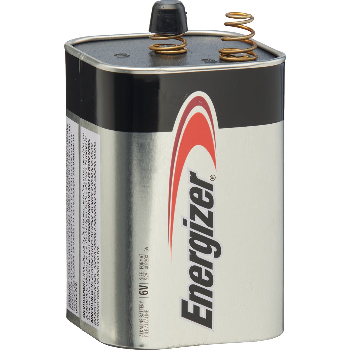 Energizer 6V Spring Terminal Alkaline Lantern Battery 812883