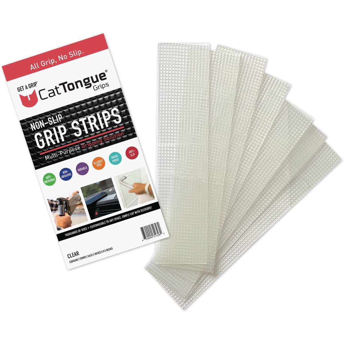 7PK CLR GRIP STRIP