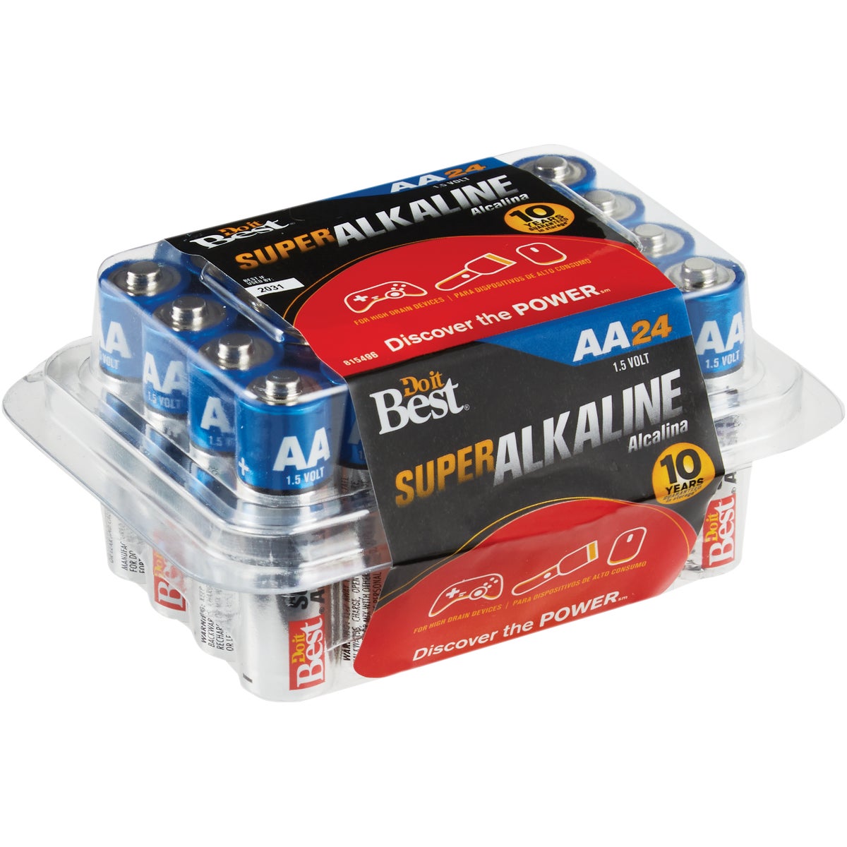 Do it Best AA Super Alkaline Battery (24-Pack) 815496