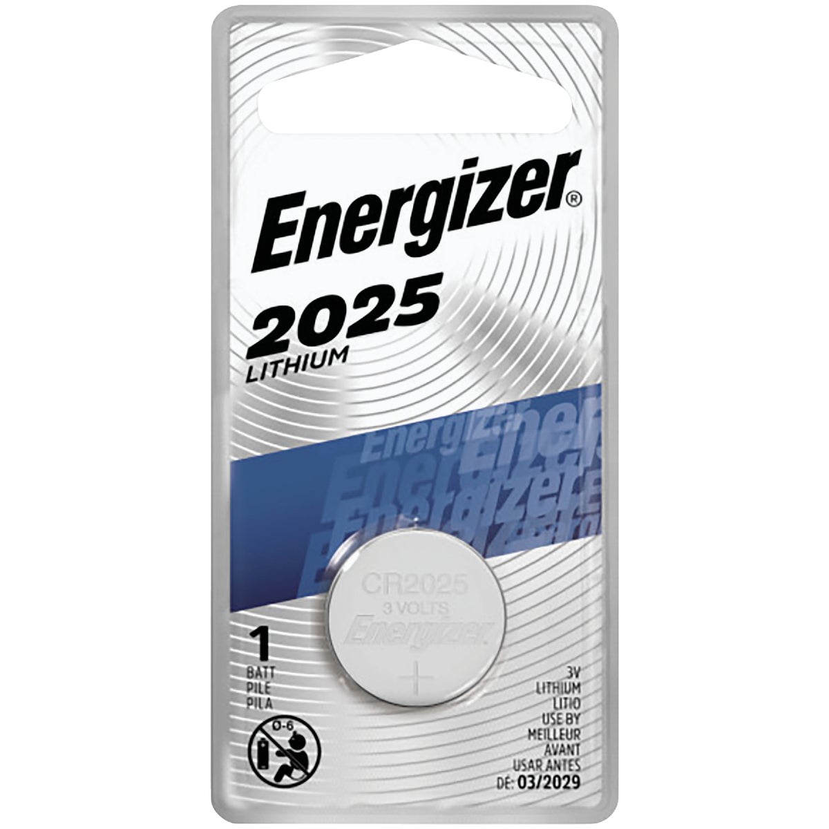 Energizer 2025 Lithium Coin Cell Battery 818801